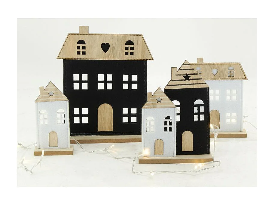 Village de Noel feutrine