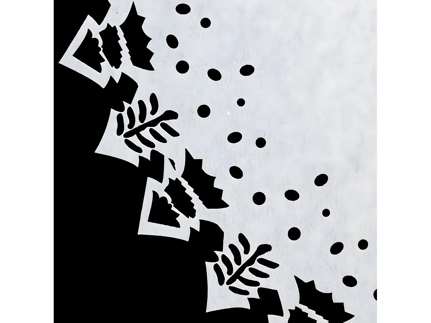 Déco de noël Tapis de Neige pour pied de Sapin D 100 cm