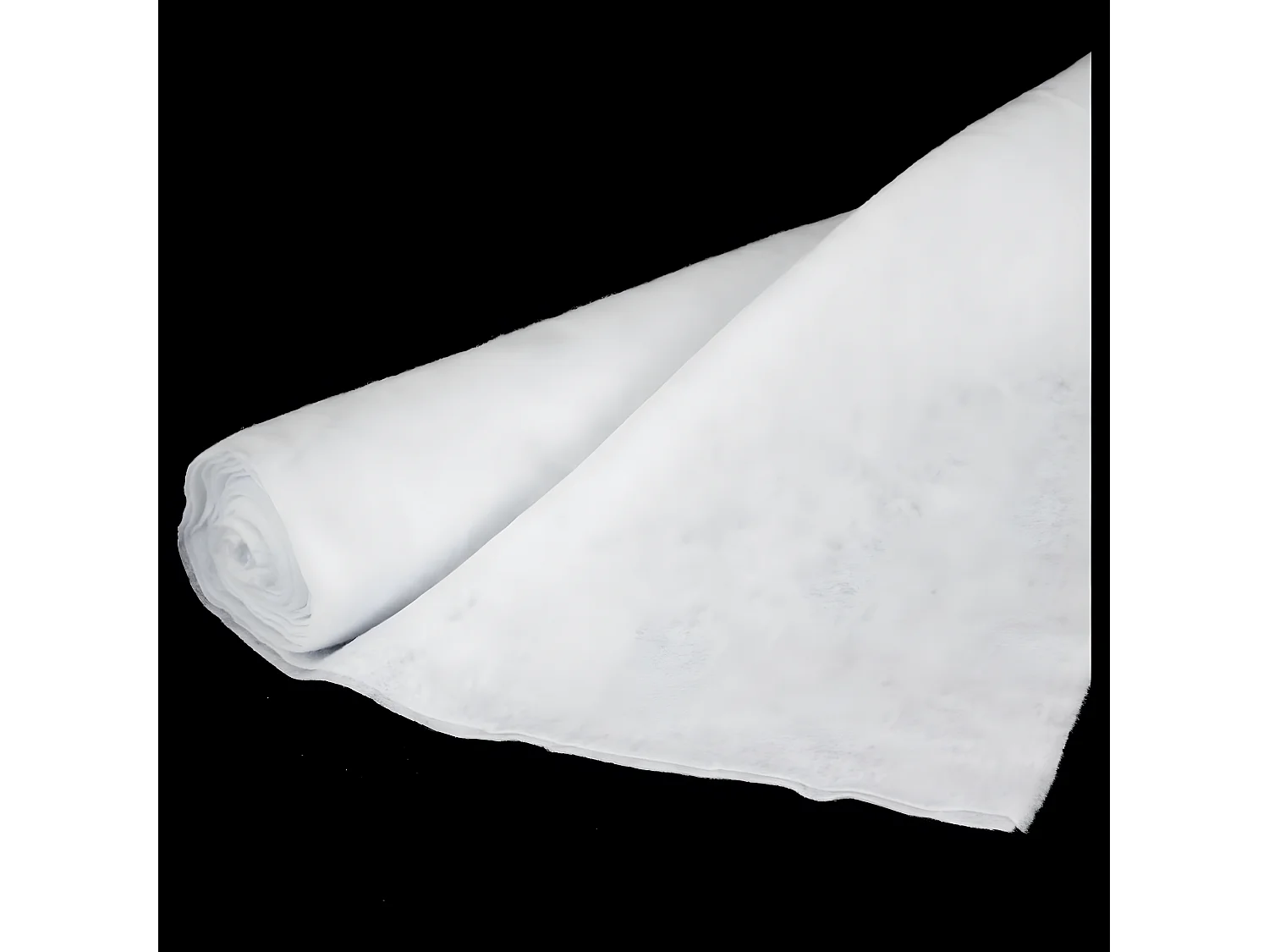 Déco de Noël Tapis de Neige Blanc en rouleau de 1 m x 2 m