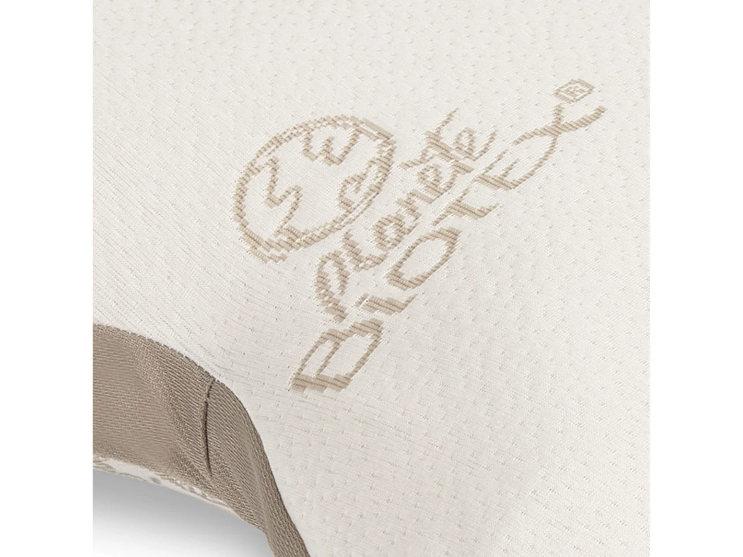 Oreiller trèfle mousse à mémoire végétale 45x55 moelleux Biotex Tethys