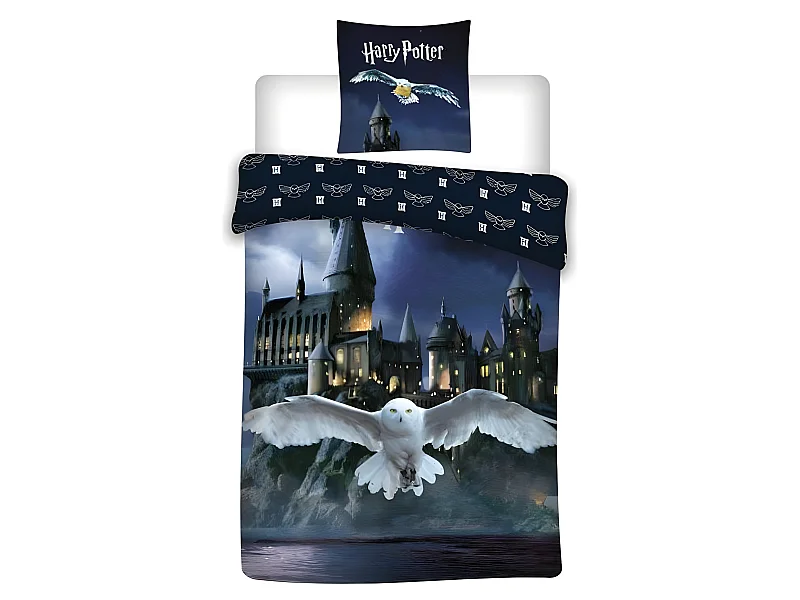 Parure de Lit Enfant Harry Potter Chouette