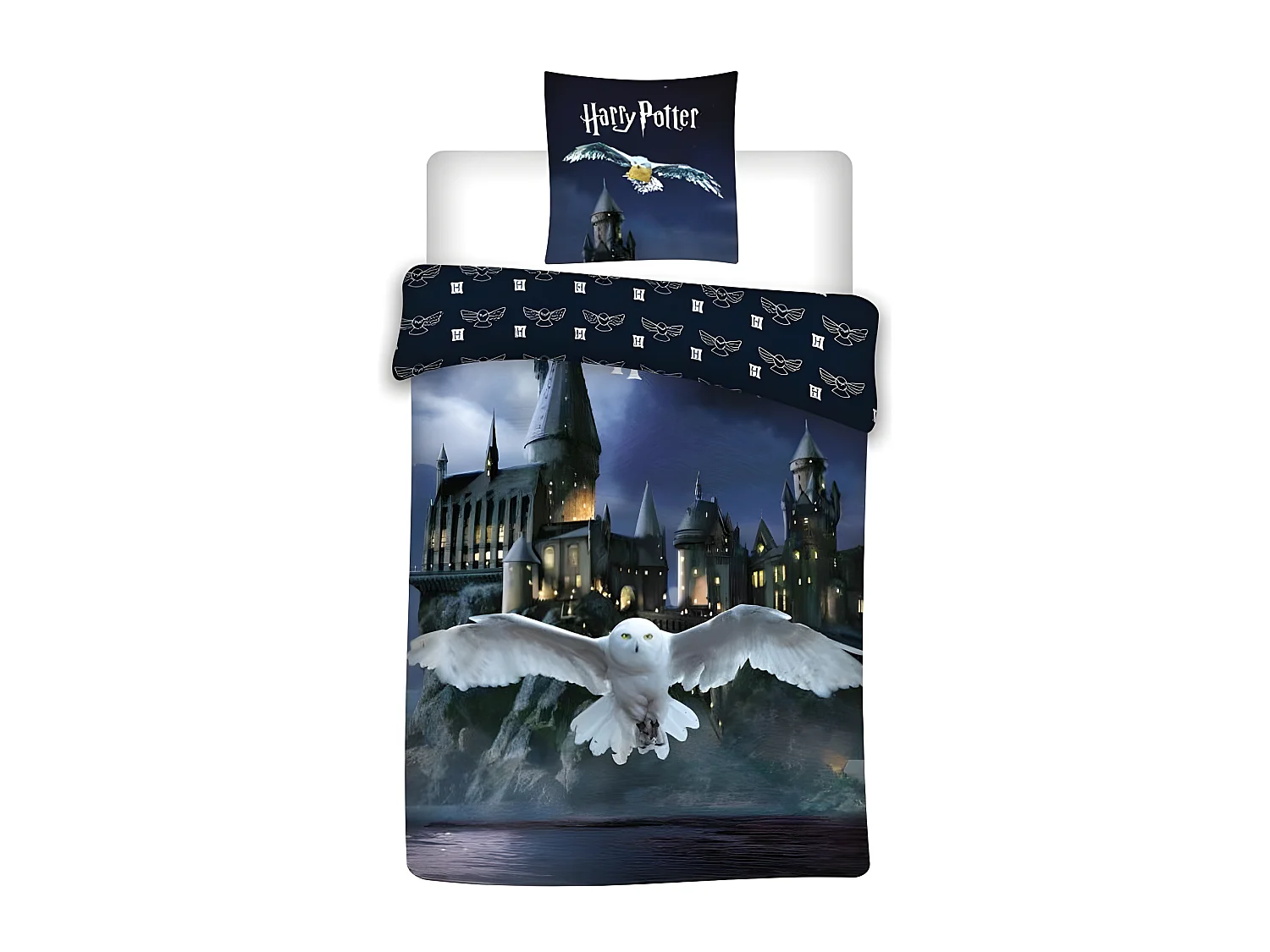 Parure de Lit Enfant Harry Potter Chouette