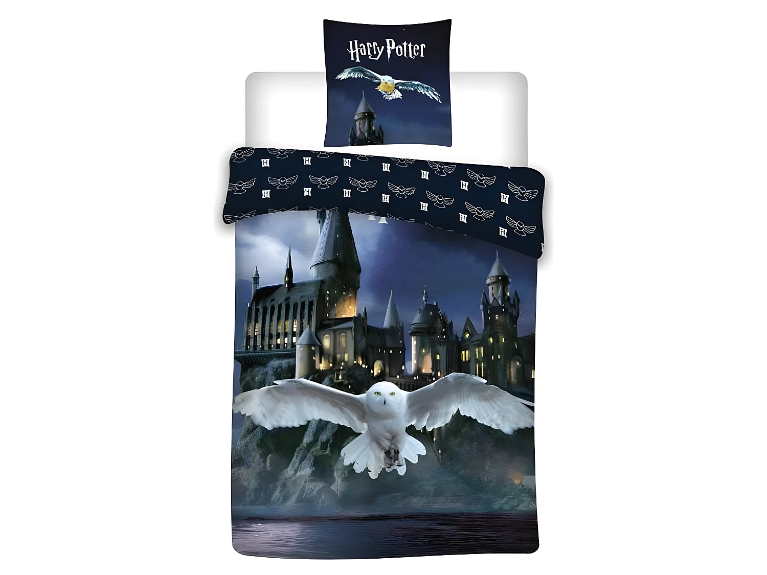 Parure de Lit Enfant Harry Potter Chouette