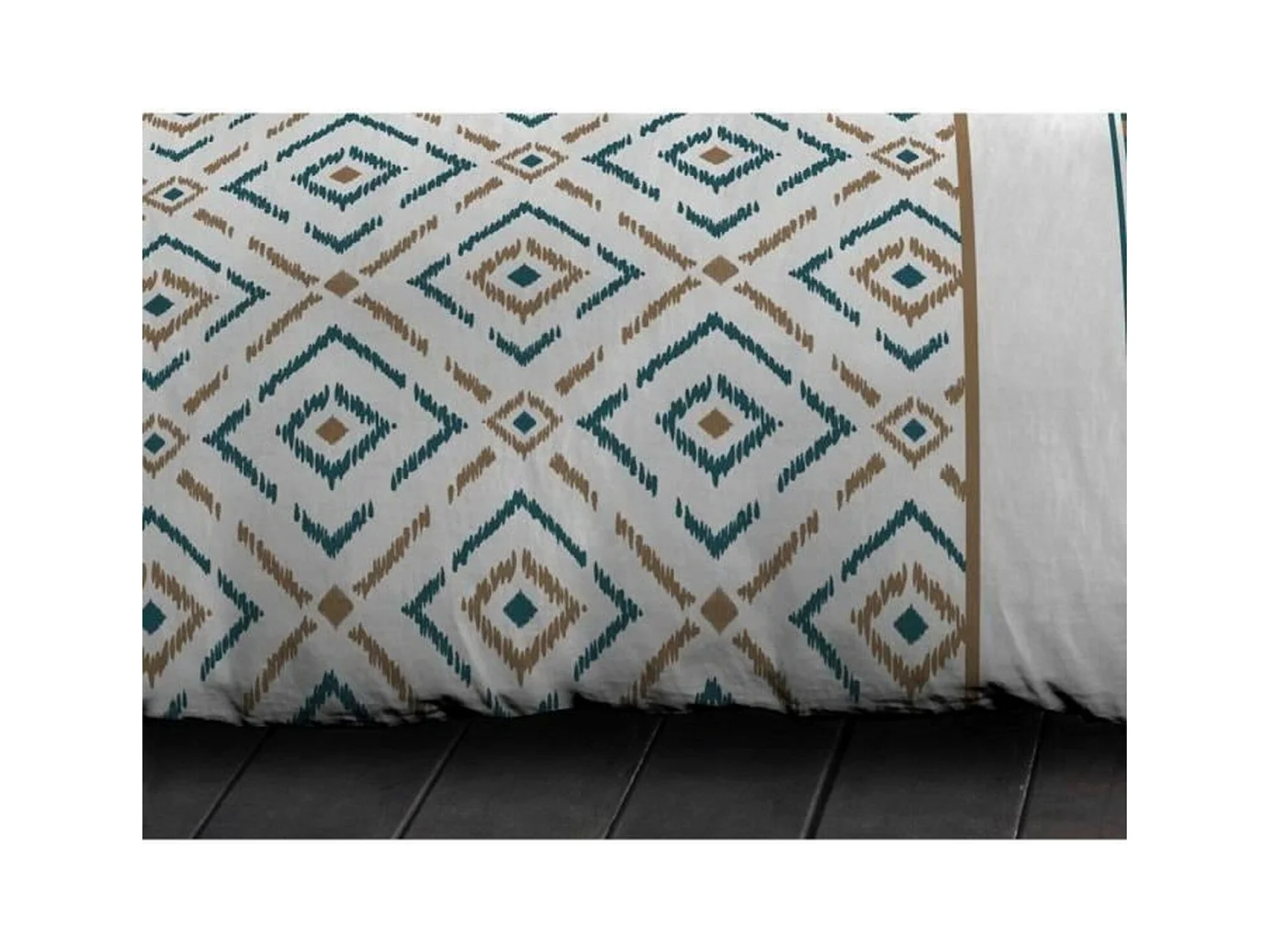 Dekbedset - 1 dekbedovertrek 140 x 200 cm + 1 kussensloop 63 x 63 cm - Eendblauw