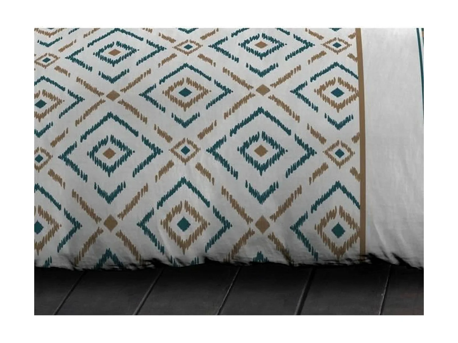 Bettwäscheset – 1 Bettbezug 140 x 200 cm + 1 Kissenbezug 63 x 63 cm – Entenblau