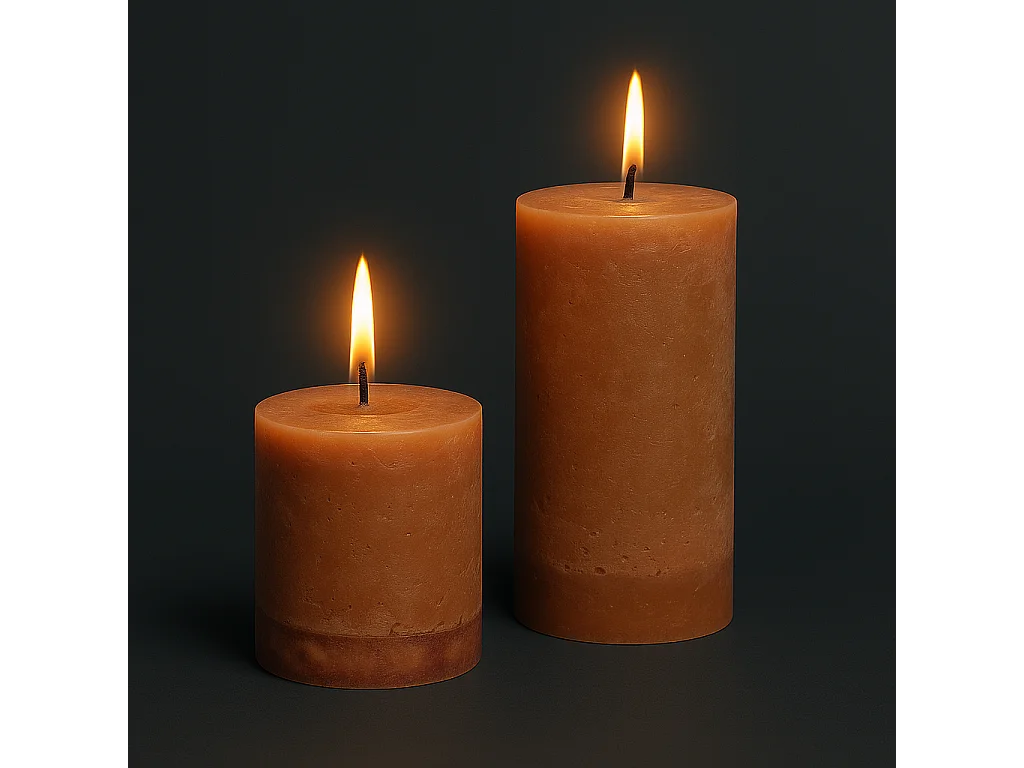 Bougie Antik M - Blanc