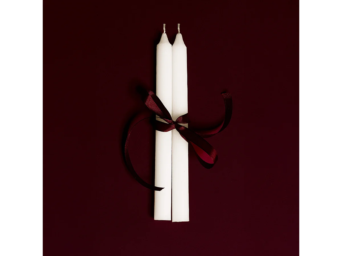 Bougies pour Chandelier Rustic - Rouge