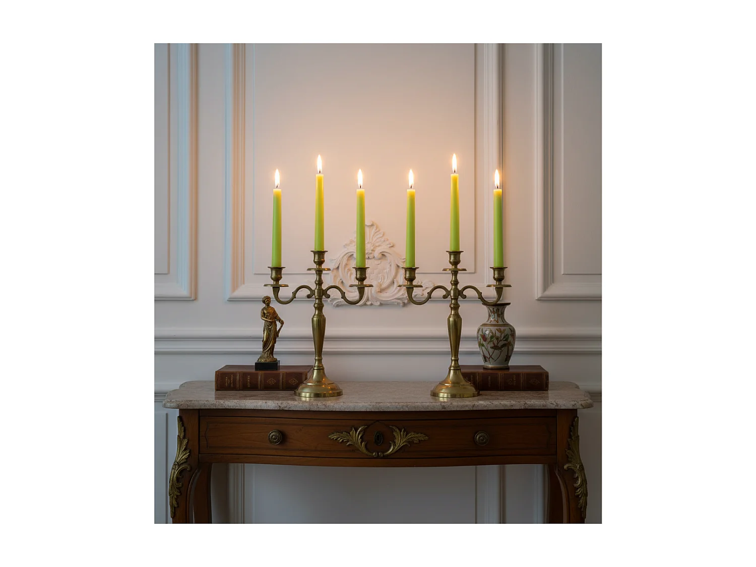 Bougies pour Chandelier Rustic - Rouge