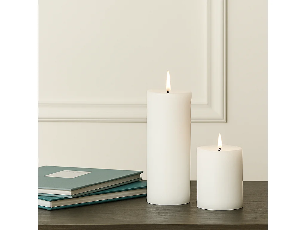 Bougie Antik S - Blanc