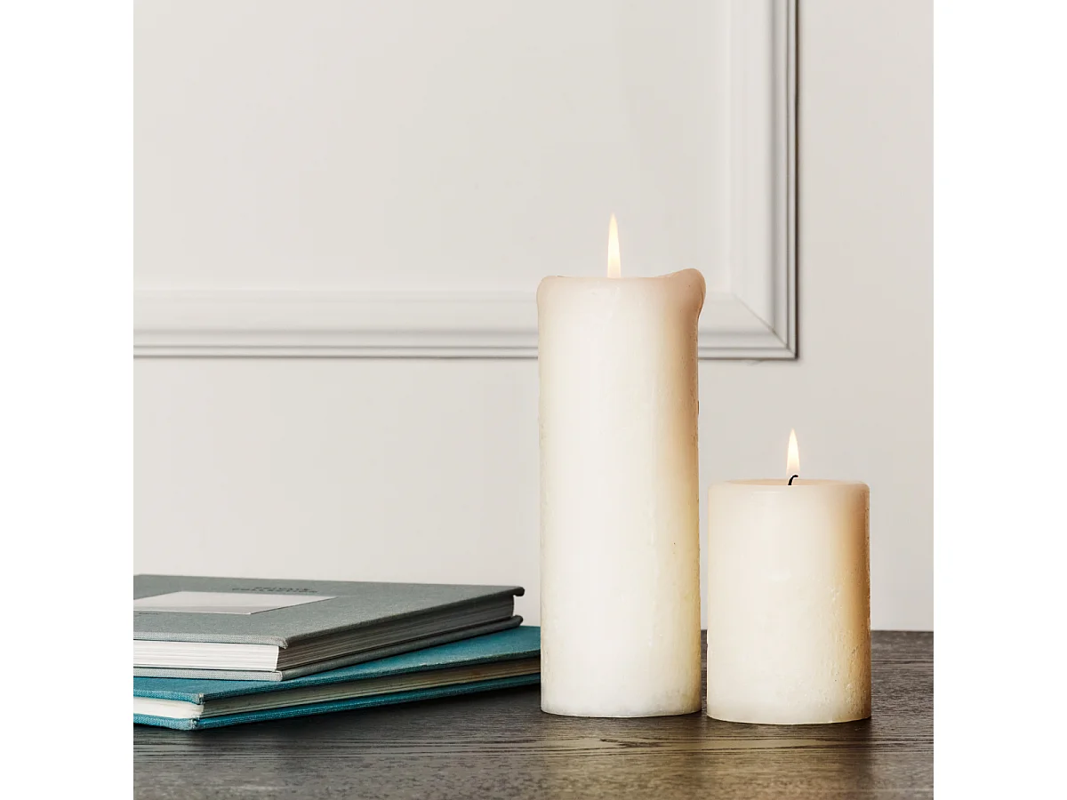 Bougie Antik S - Blanc