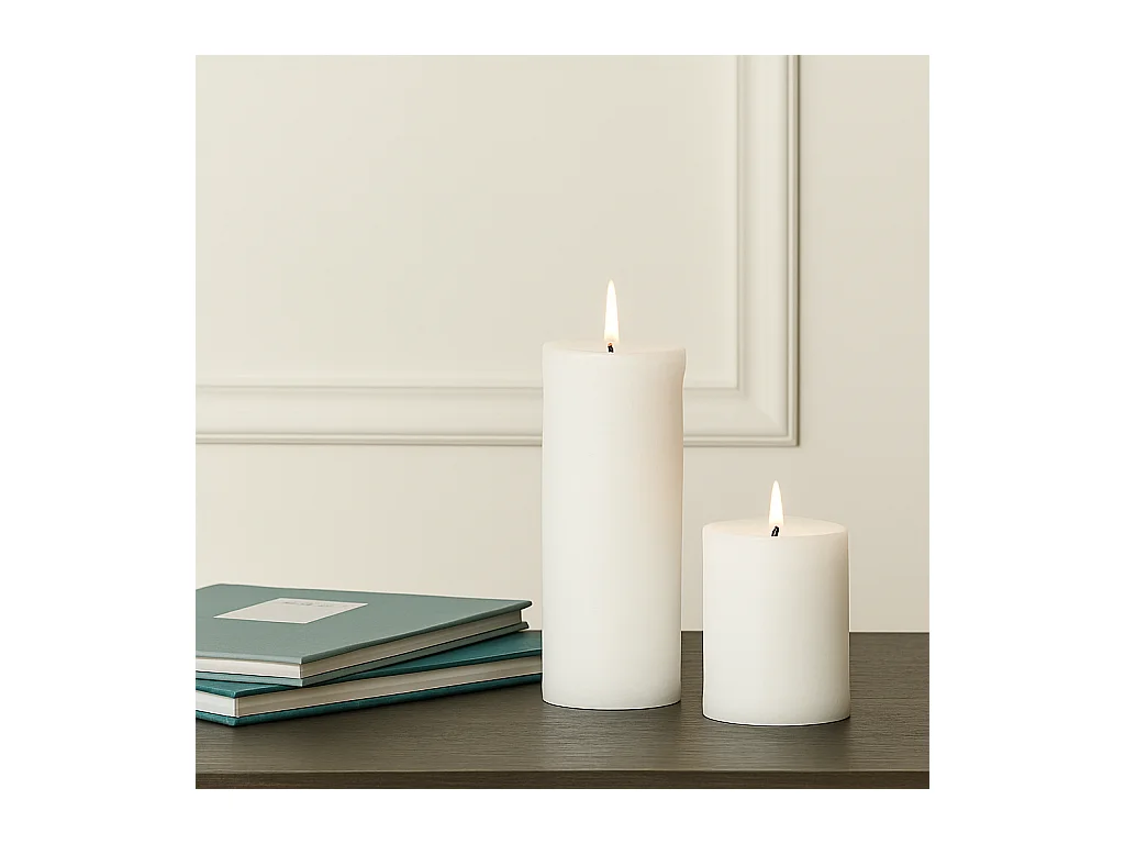 Bougie Antik S - Blanc