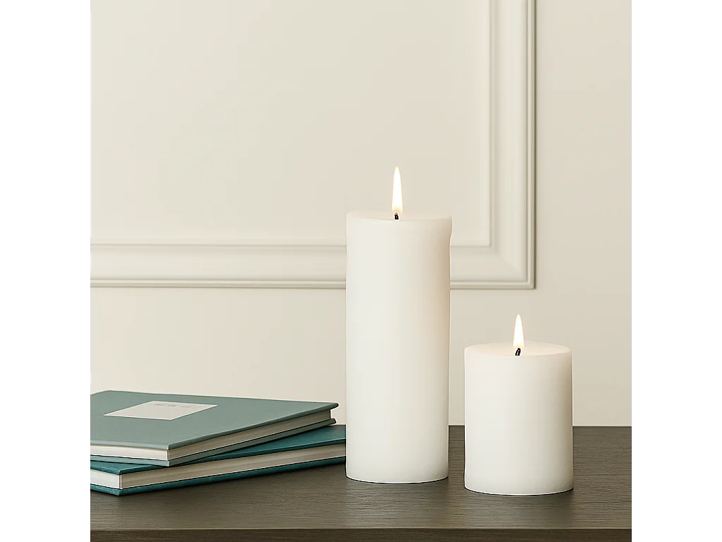 Bougie Antik S - Blanc