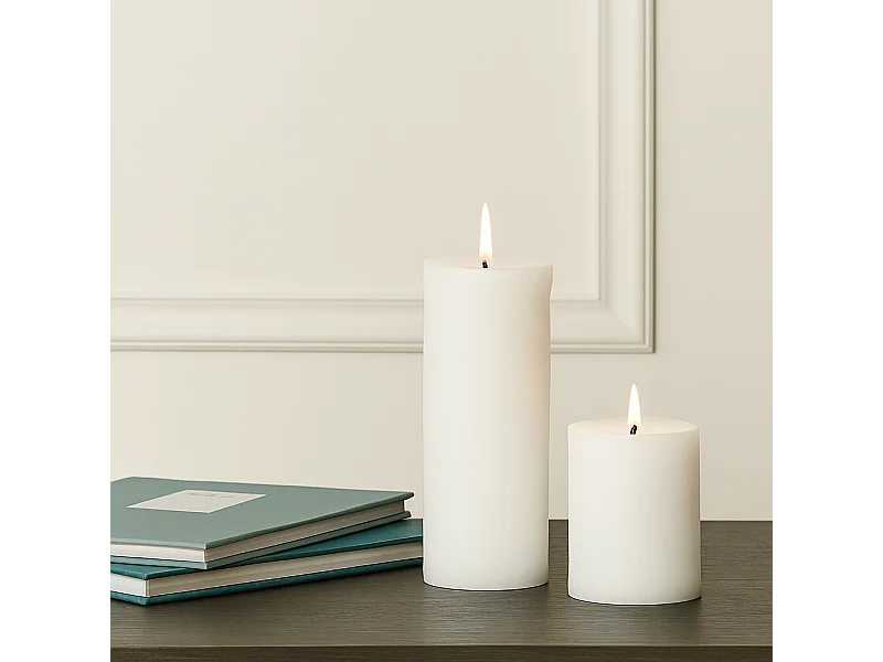 Bougie Antik S - Blanc