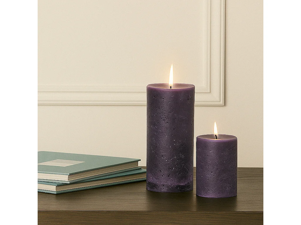 Bougie Antik S - Mauve