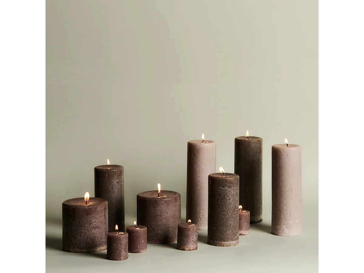 Bougie Antik M - Mauve