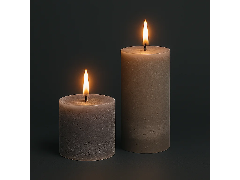 Bougie Antik M - Mauve