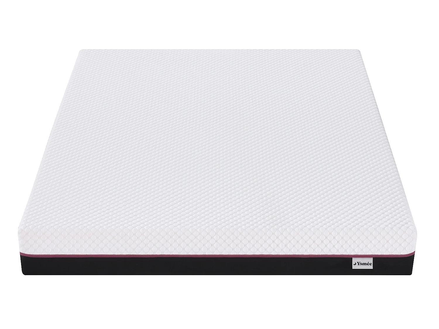 Ensemble 120 x 190 cm sommier + matelas mousse à mémoire de forme ép.18cm - RYZE de YSMÉE