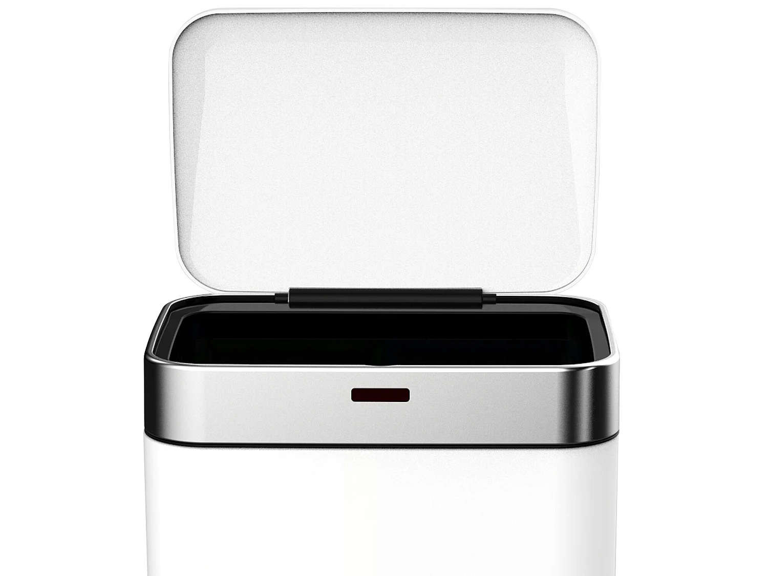 Poubelle de Recyclage Catter House Cosmos 60L 42x30x76cm en Acier Inoxydable avec Capteur de Mouvement et Ouverture Automatique