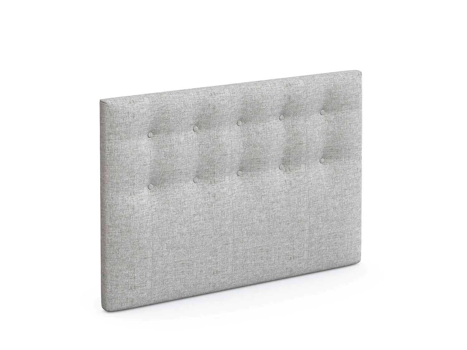 Tête de lit déco capitonnée gris céleste - SOMEO 140