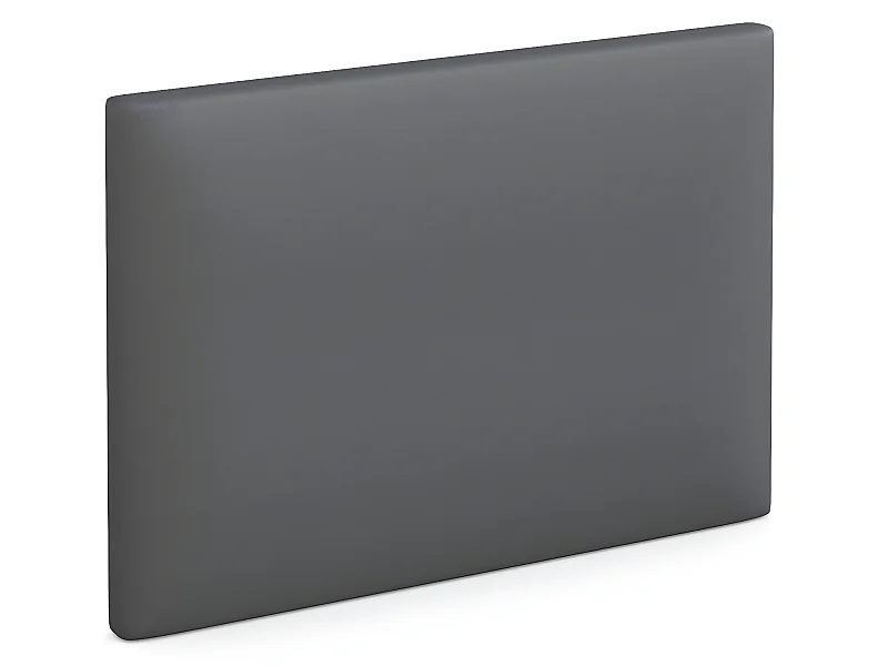 Tête de lit déco simili cuir gris foncé 180 - Someo