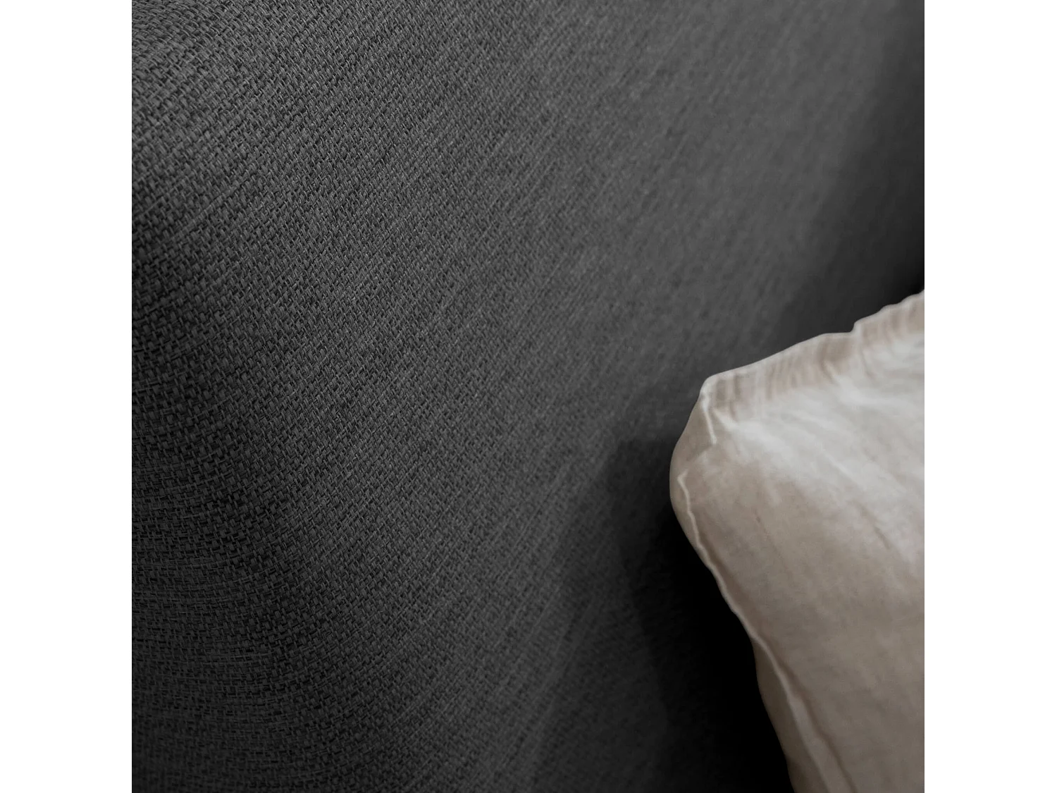 Tête de lit déco gris profond - SOMEO 200