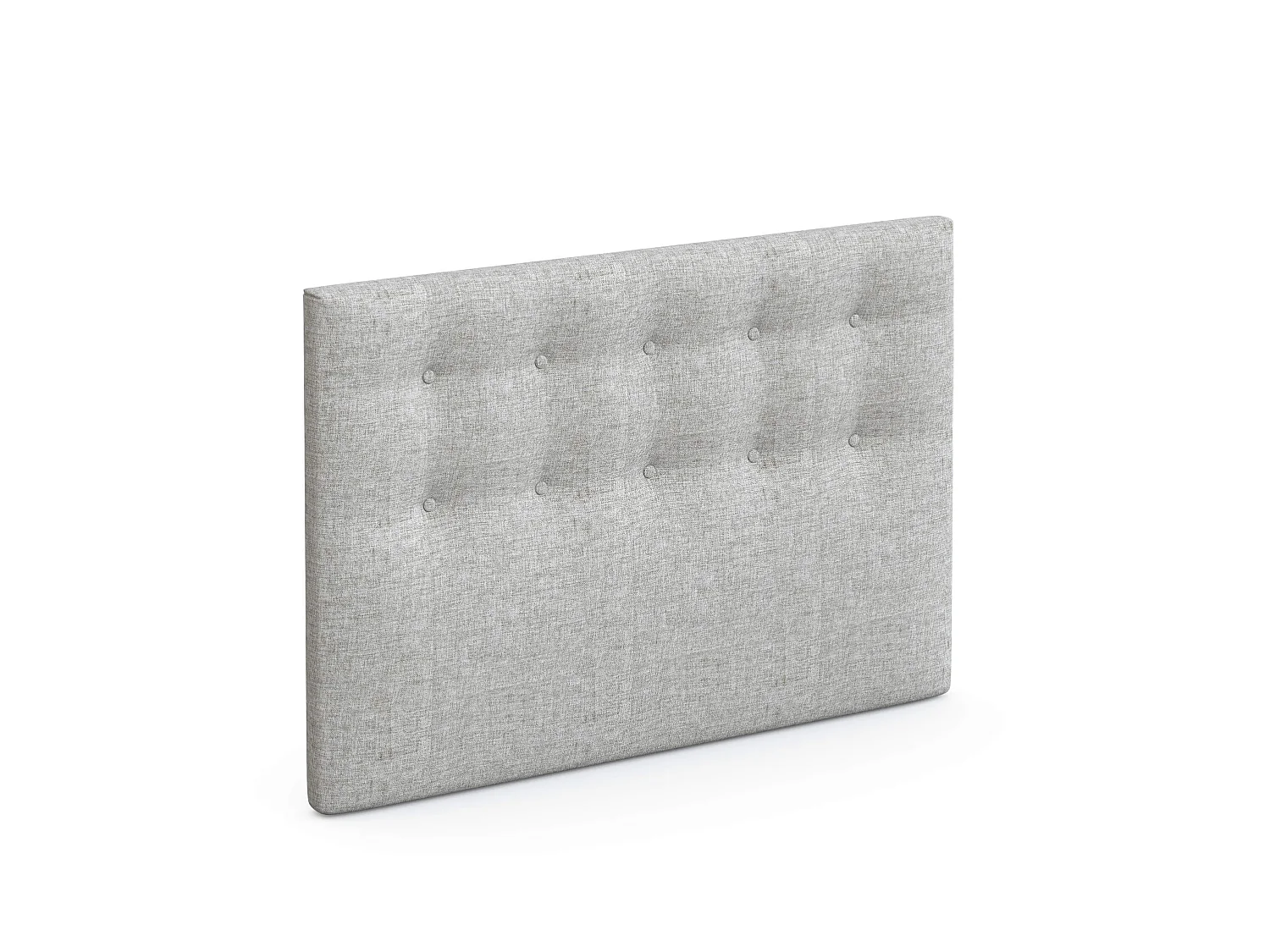 Tête de lit déco capitonnée gris céleste - SOMEO 200