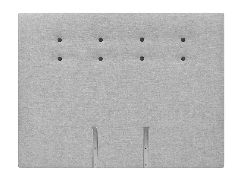 Tête de lit déco Elégante gris 160 cm - Dunlopillo