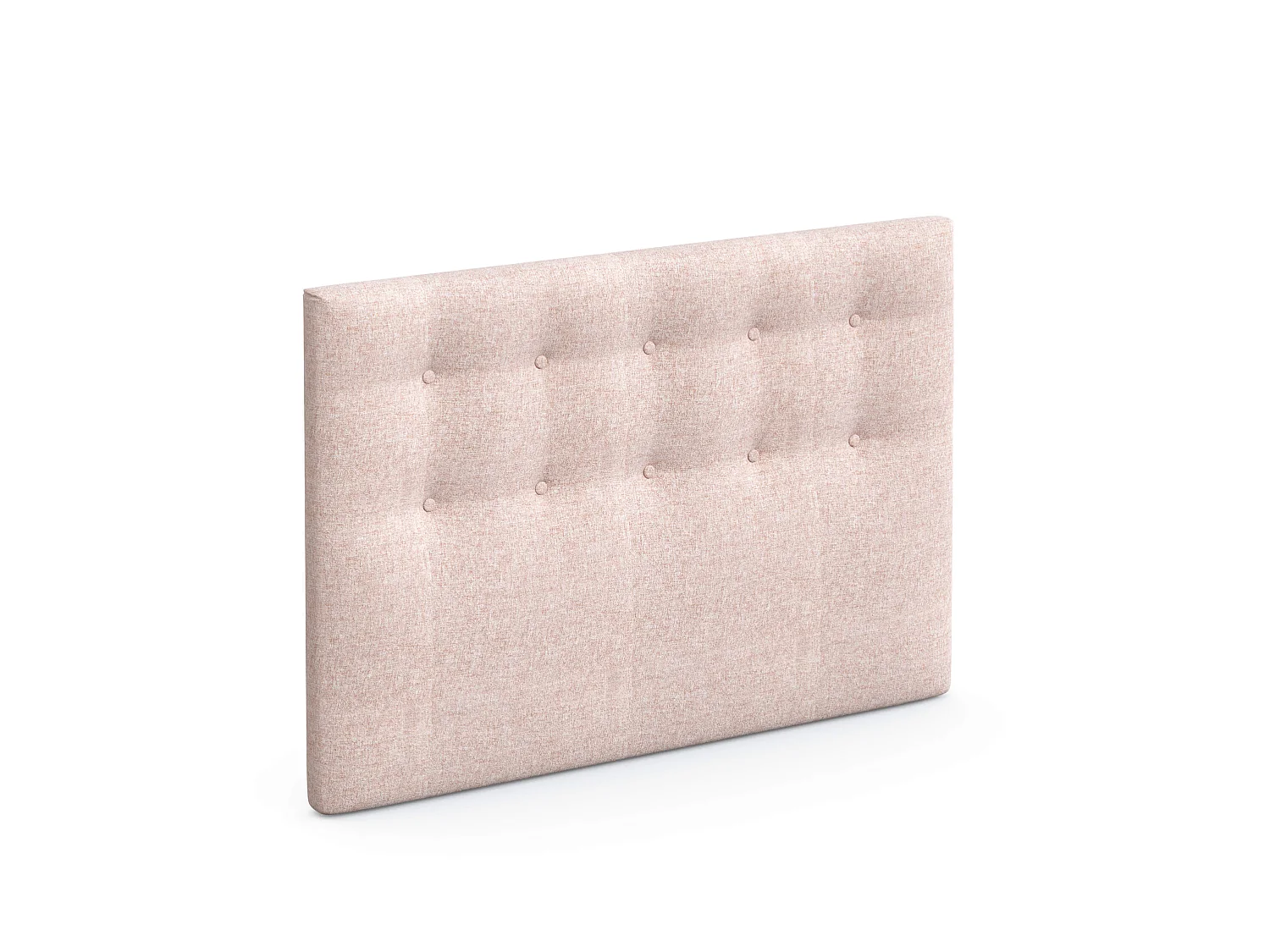 Tête de lit déco capitonnée rose pivoine - SOMEO 180