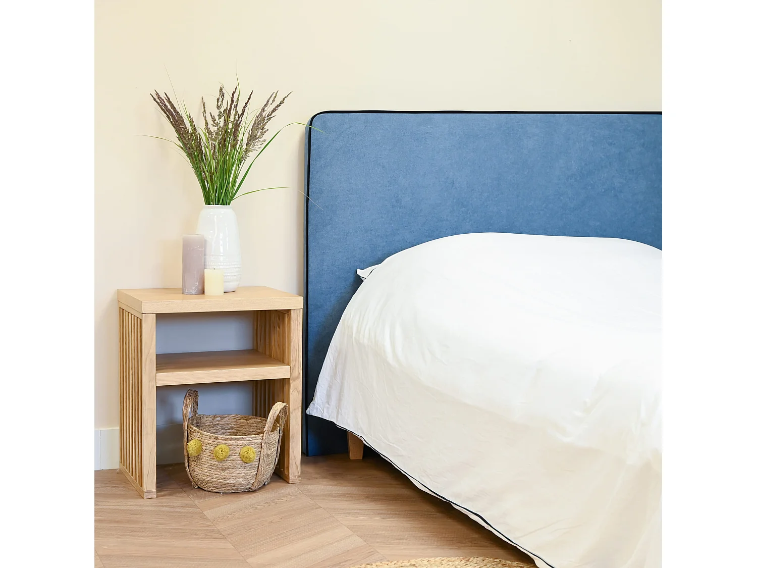 Tête de lit OLVERA 160 cm bleu - Someo