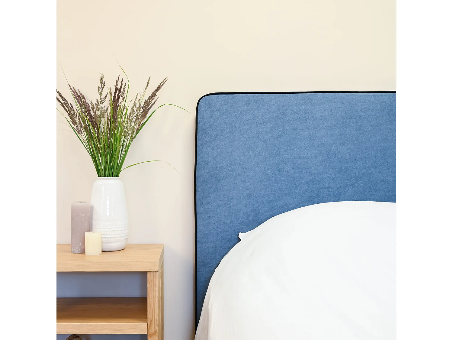 Tête de lit OLVERA 160 cm bleu - Someo