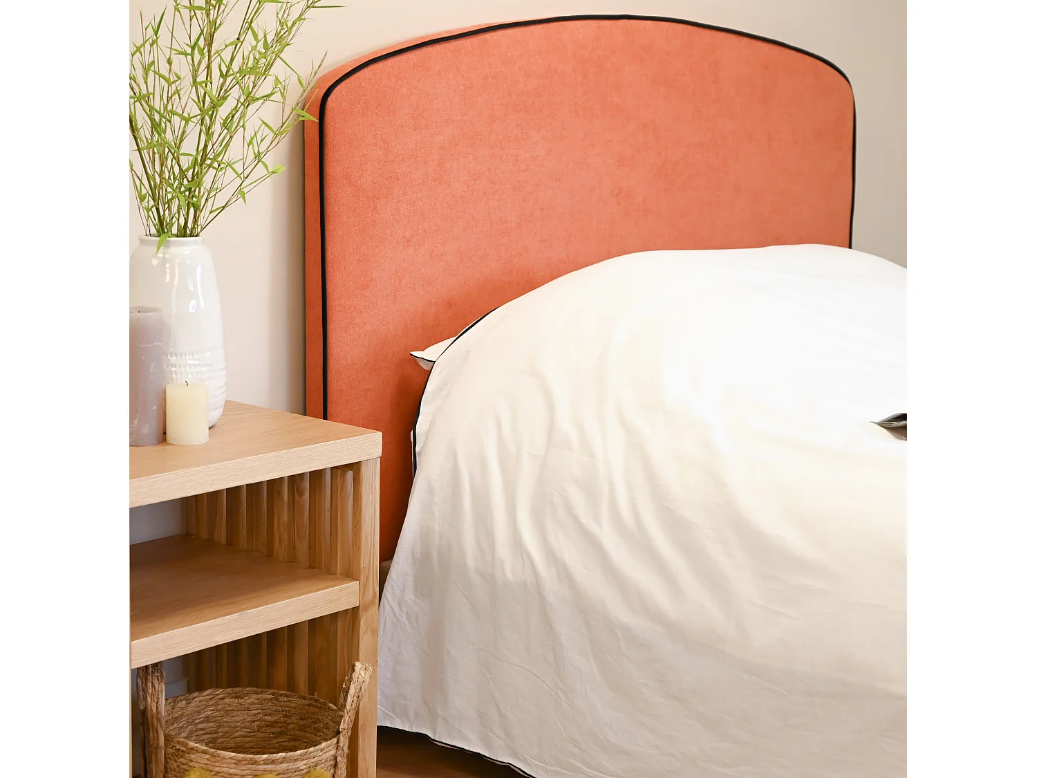 Tête de lit RONDA 145 cm orange - Someo
