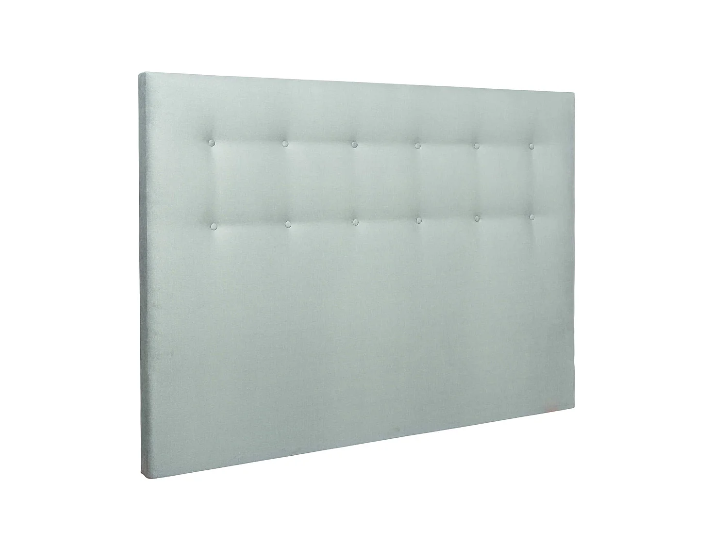 Tête de lit déco capitonnée vert opaline 160 - Someo