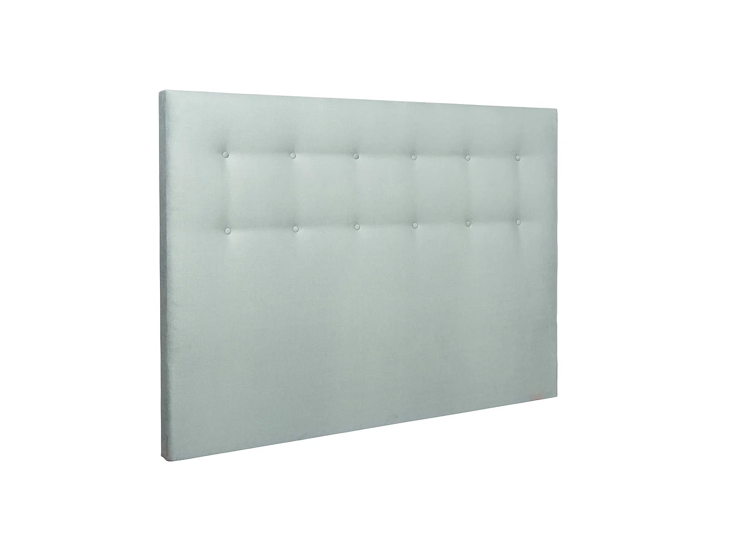 Tête de lit déco capitonnée vert opaline 160 - Someo