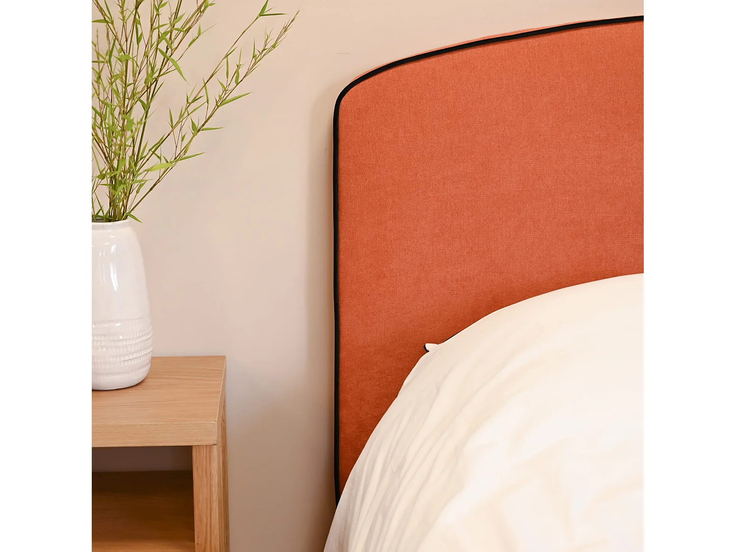 Tête de lit RONDA 190 cm orange - Someo