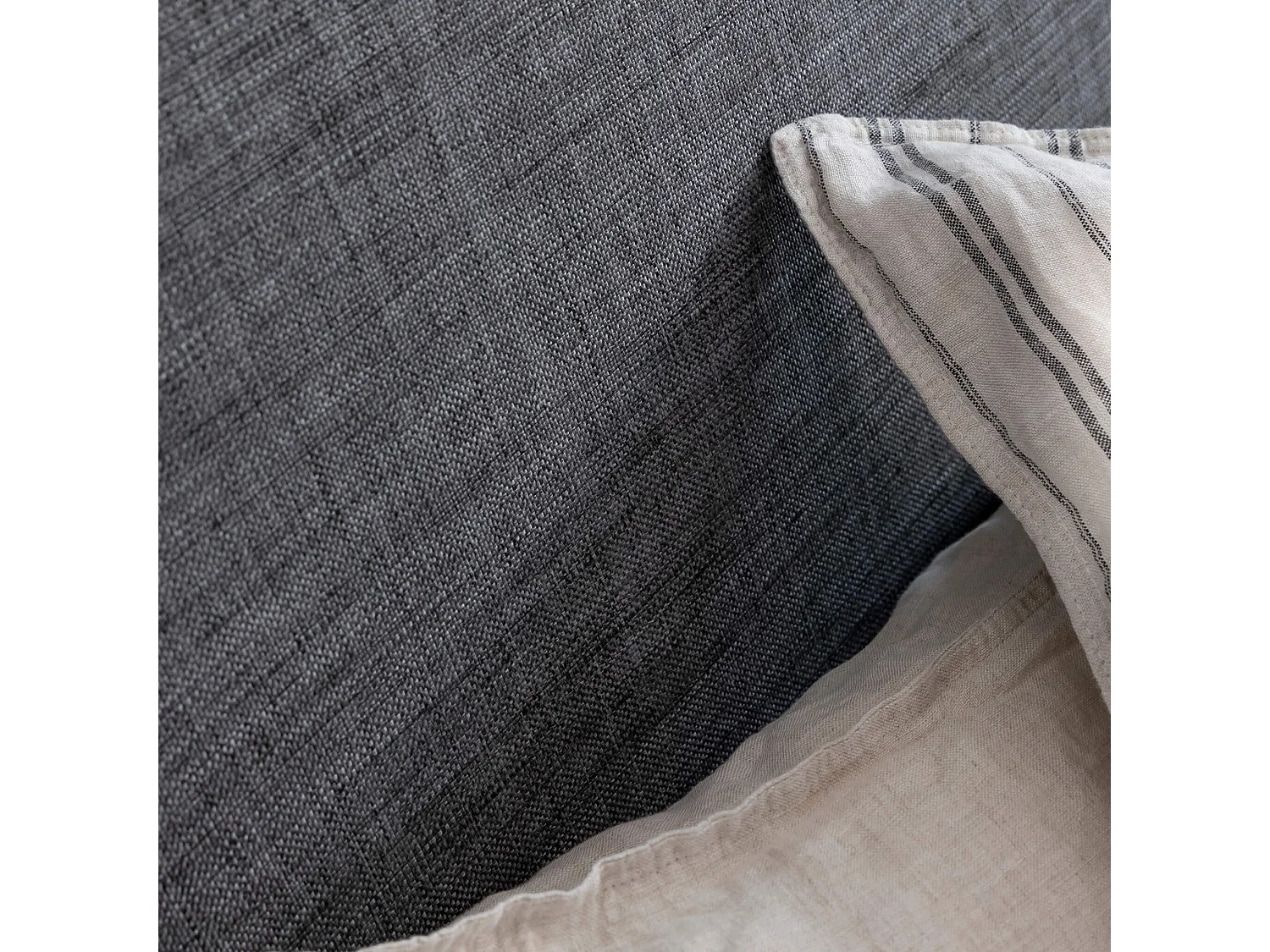 Tête de lit déco gris orage 140 - Someo