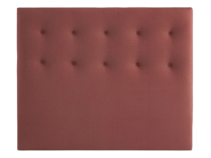 Tête de lit déco capitonnée rouge Crépuscule - SOMEO 160