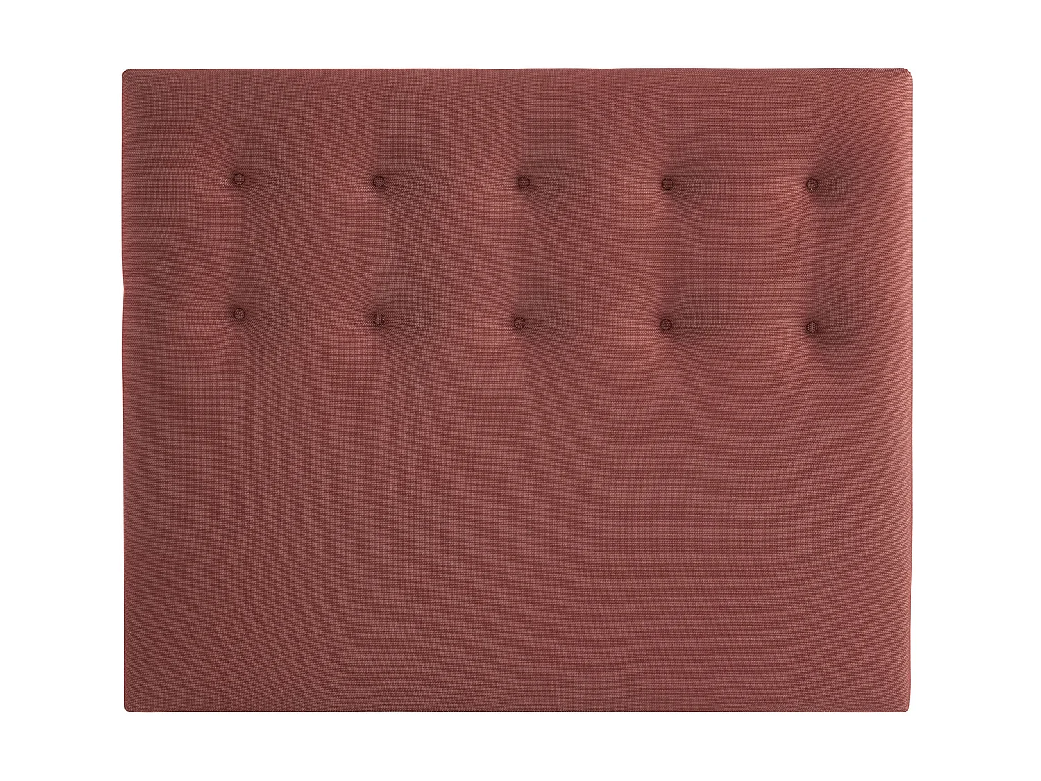 Tête de lit déco capitonnée rouge Crépuscule - SOMEO 180
