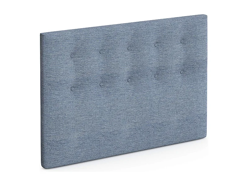 Tête de lit déco capitonnée bleu océan - SOMEO 180