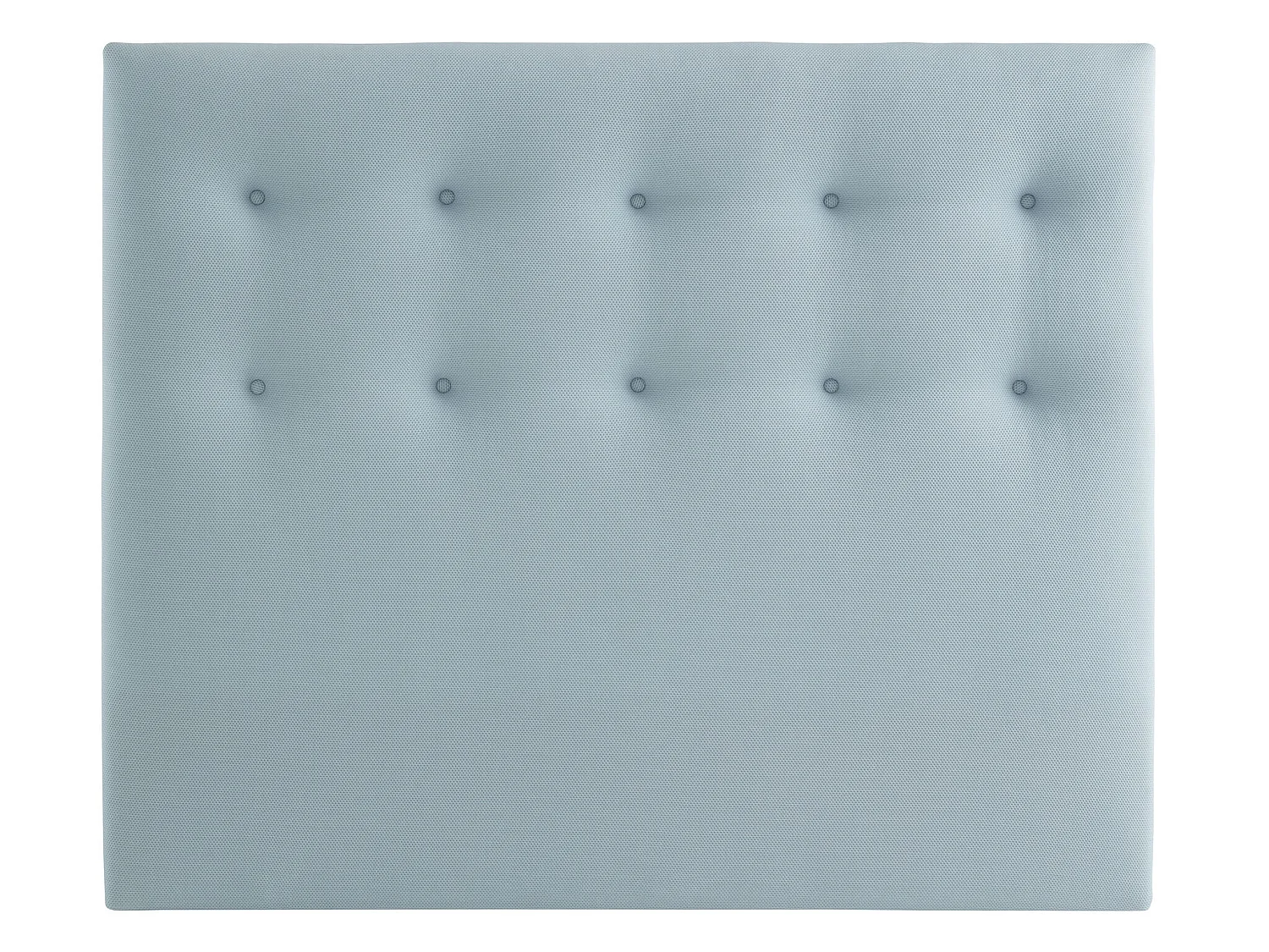 Tête de lit déco capitonnée vert d'eau Songe - SOMEO 140