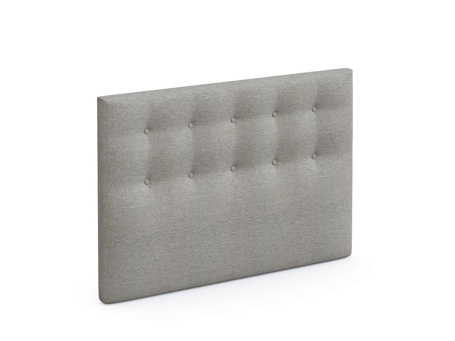 Tête de lit déco capitonnée gris lumière - SOMEO 200