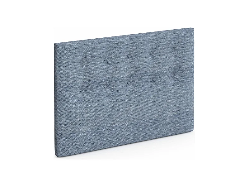 Tête de lit déco capitonnée bleu océan - SOMEO 200