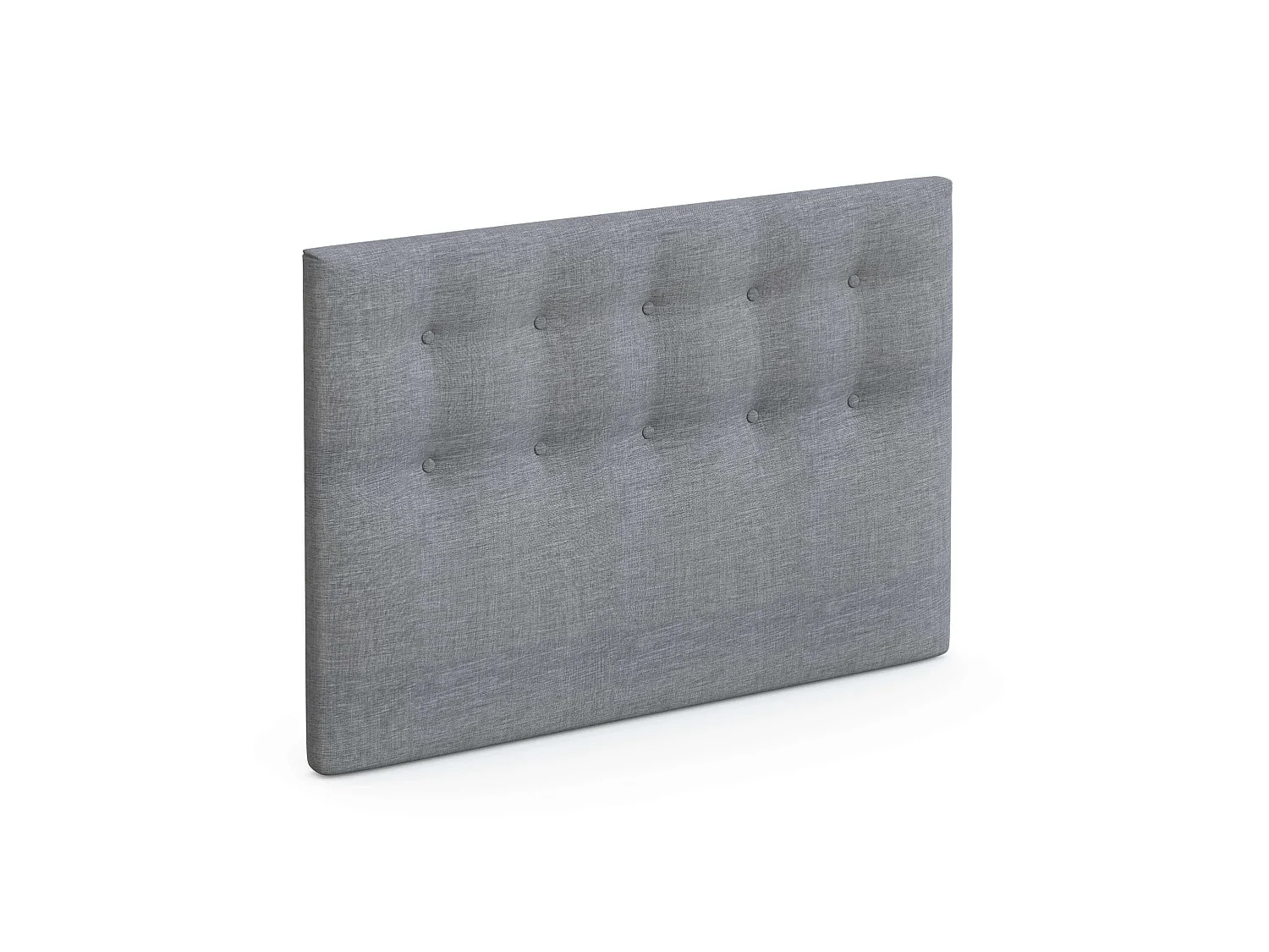 Tête de lit déco capitonnée gris orage - SOMEO 180