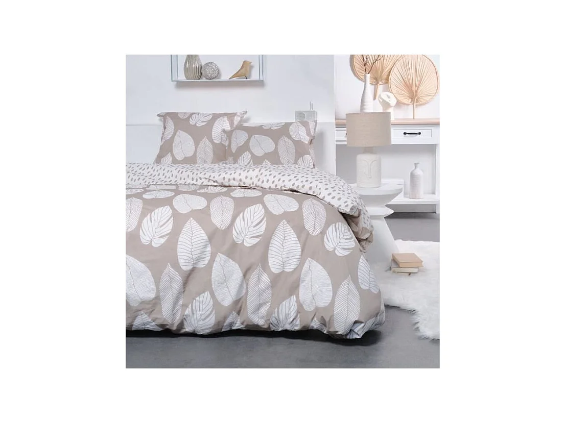 Parure de lit -  Sunshine - 240x220 cm - 2 personnes - coton imprimé floral