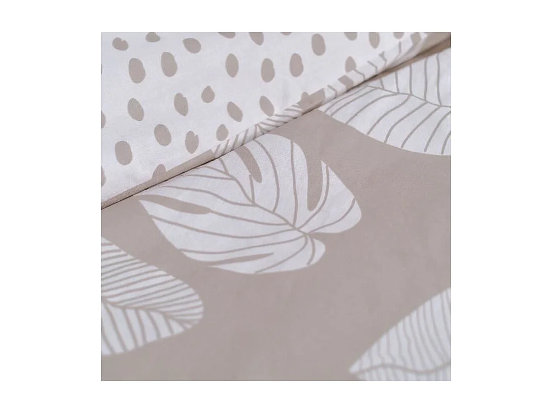 Parure de lit -  Sunshine - 240x220 cm - 2 personnes - coton imprimé floral