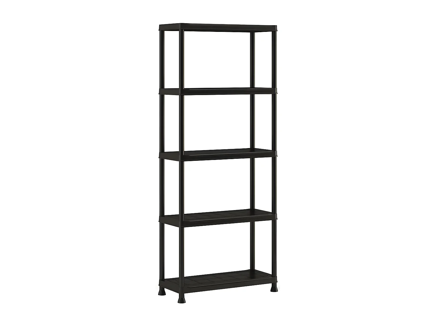 Étagère de Rangement Keter Plus 75/5 Noir 75 x 32 x 176 cm