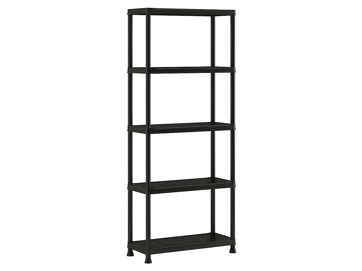 Étagère de Rangement Keter Plus 75/5 Noir 75 x 32 x 176 cm