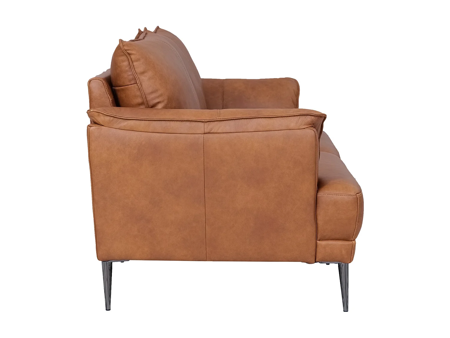 Canapé Soul - 3 places - Cuir - Marron