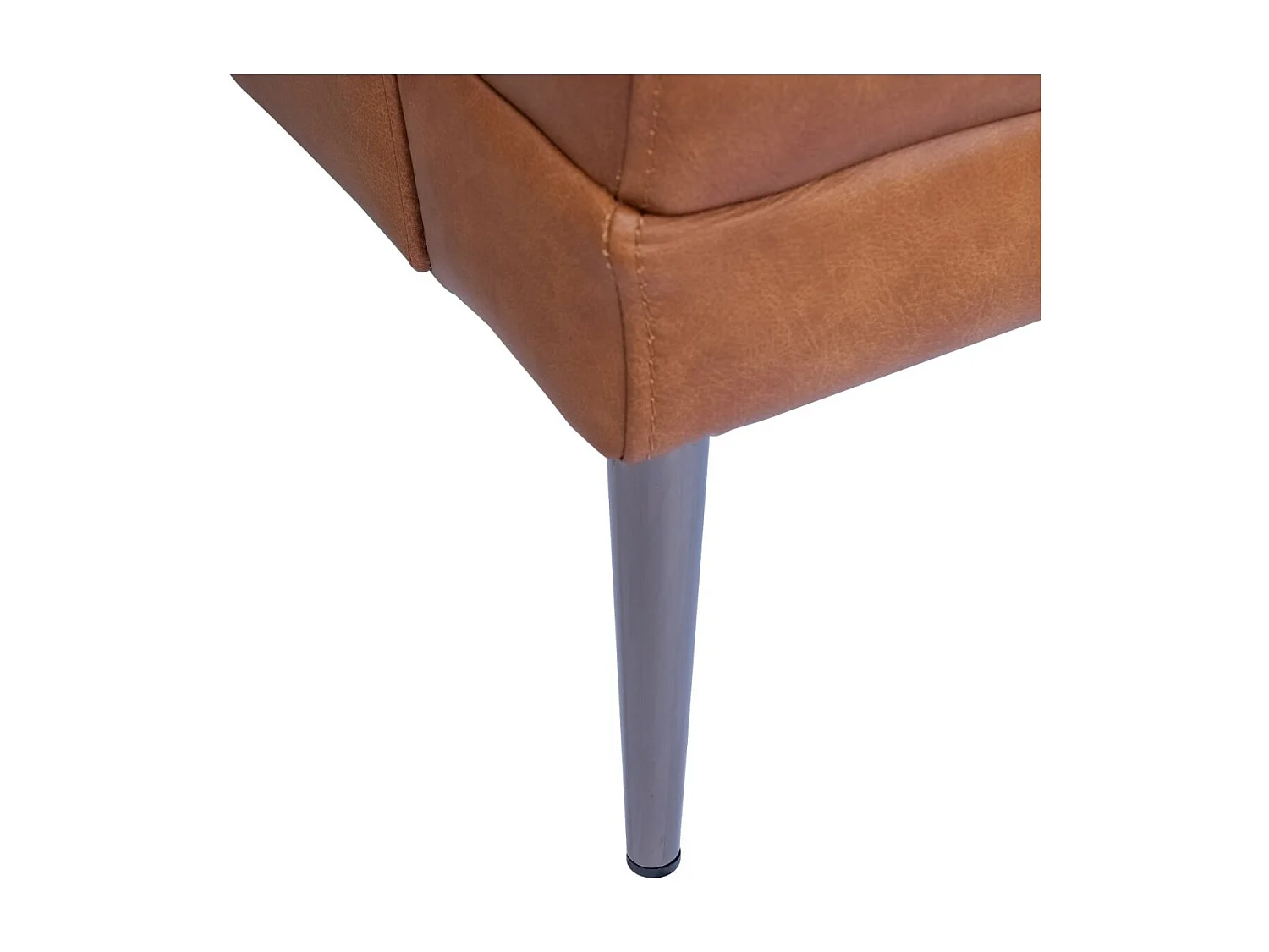 Canapé Soul - 3 places - Cuir - Marron