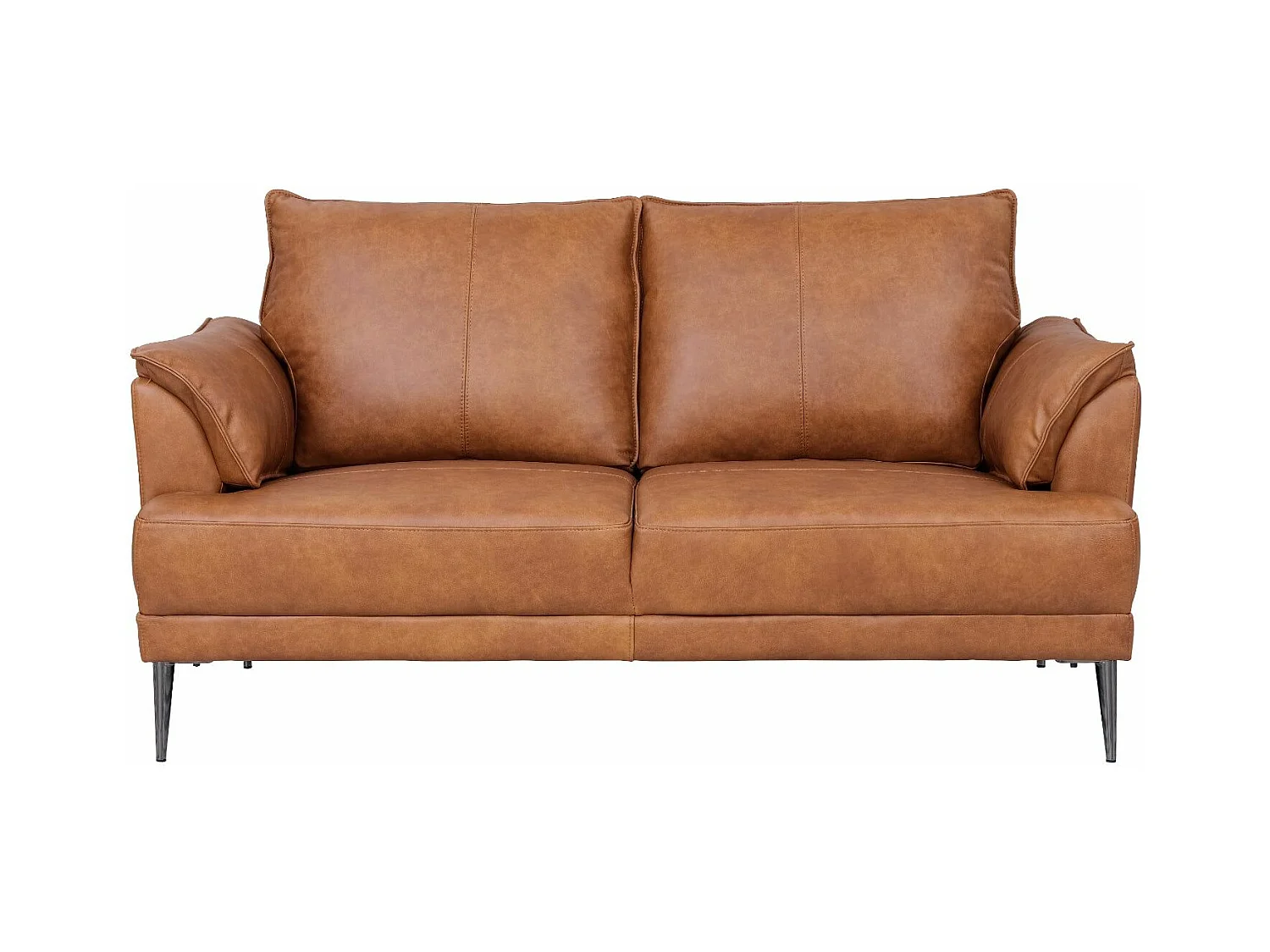 Ledersofa Soul - 2-Sitzer - Leder - Braun