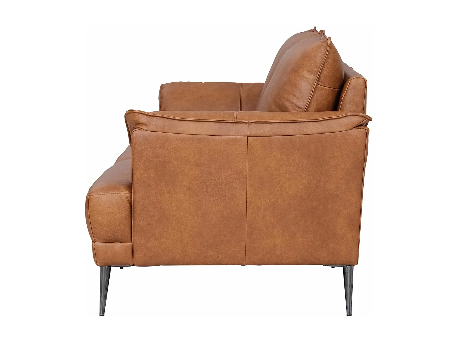 Ledersofa Soul - 2-Sitzer - Leder - Braun